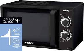 Microondas Sauber SERIE 3-20B - 20L - Negro Sin Grill