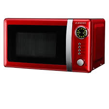 Microondas Rojo Jocel 700W de Aluminio